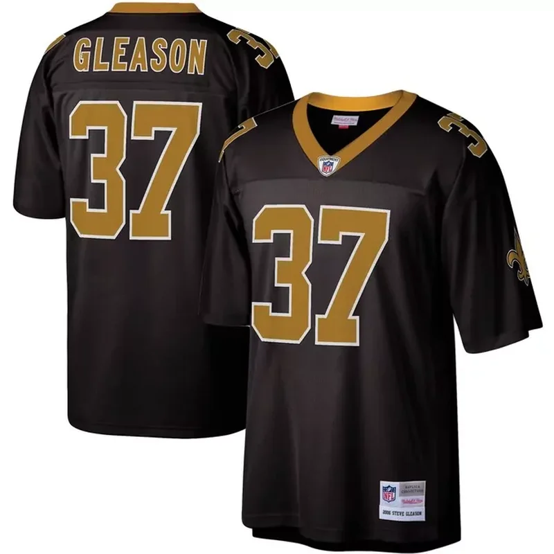 Chris Olave New Orleans Saints Preschool Player Game Jersey Black - Image 3