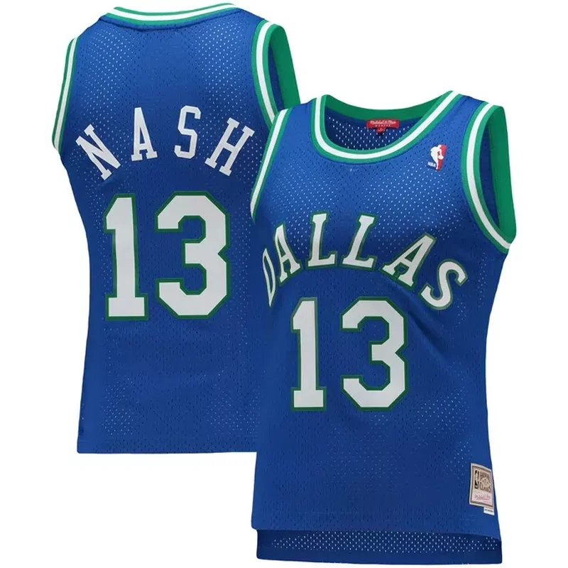 Dirk Nowitzki Dallas Mavericks Womens 1998 Doodle Jersey White - Image 2