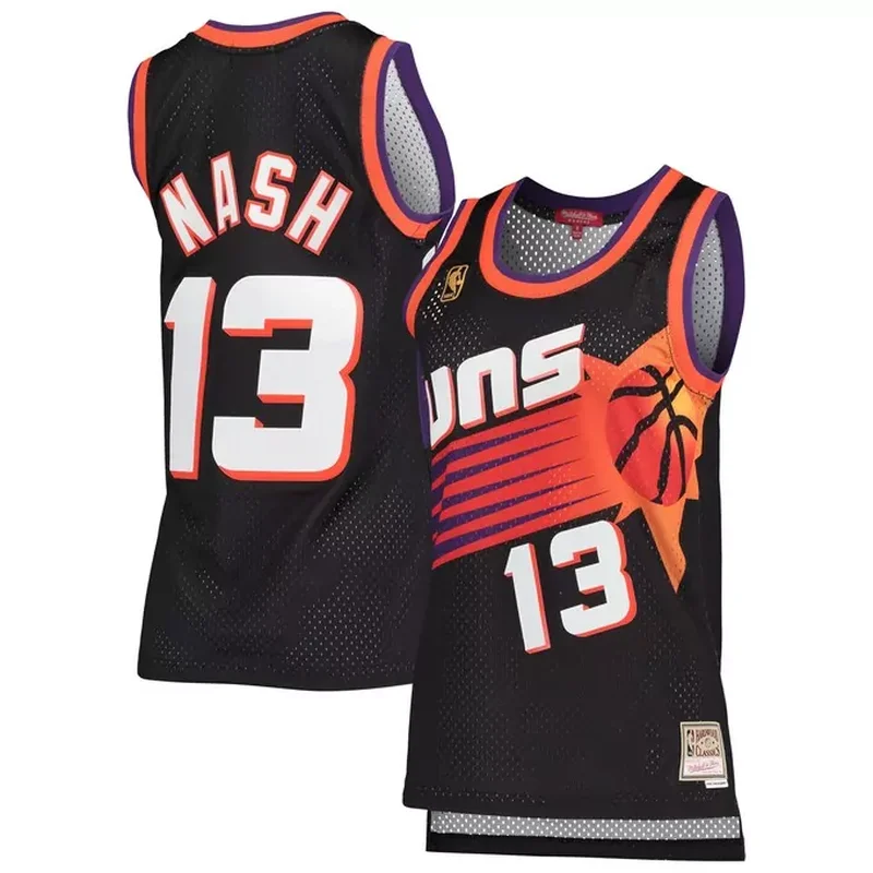 Steve Nash Phoenix Suns Womens Classics Jersey Black