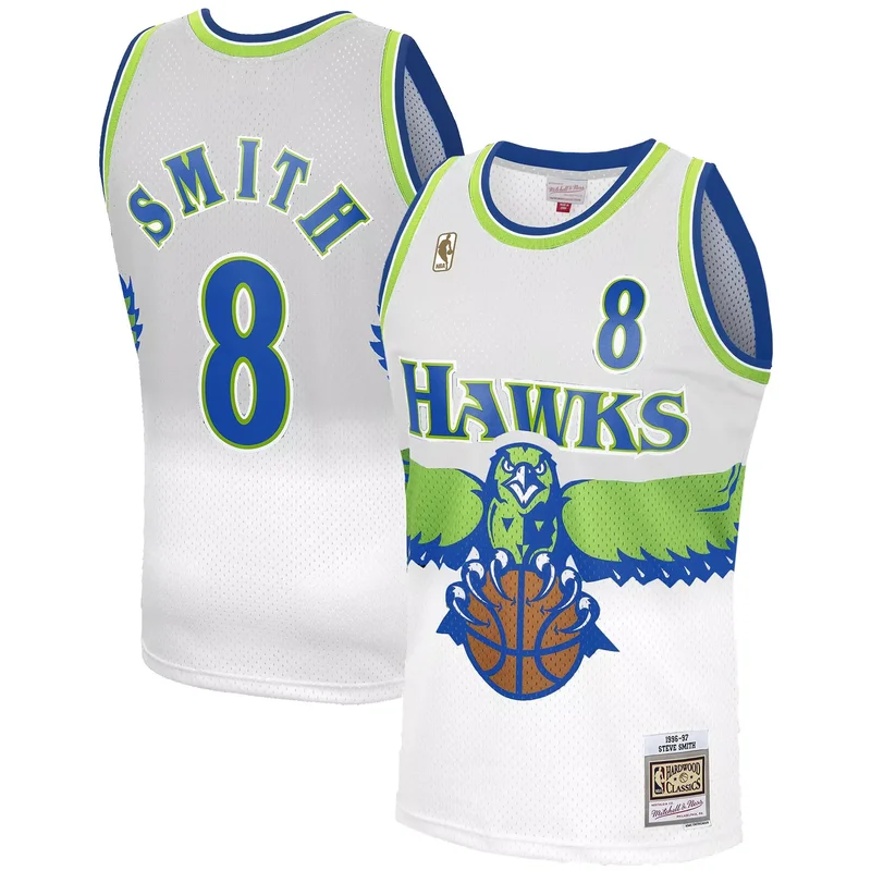 Dominique Wilkins Atlanta Hawks 75th Anniversary Rose Gold 1986 Jersey - Pink NBA - Image 2