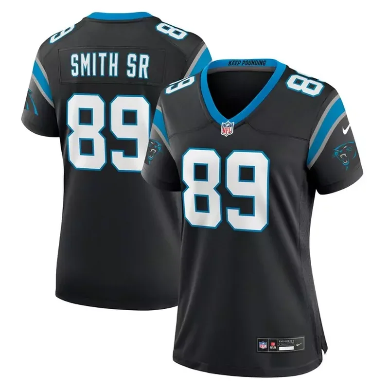Steve Smith Sr Carolina Panthers Womens Retired Player Game Jersey Black