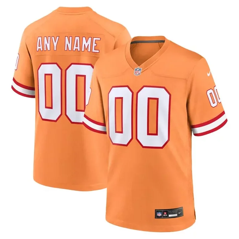 Derrick Brooks Tampa Bay Buccaneers Legacy Jersey Orange - Image 3