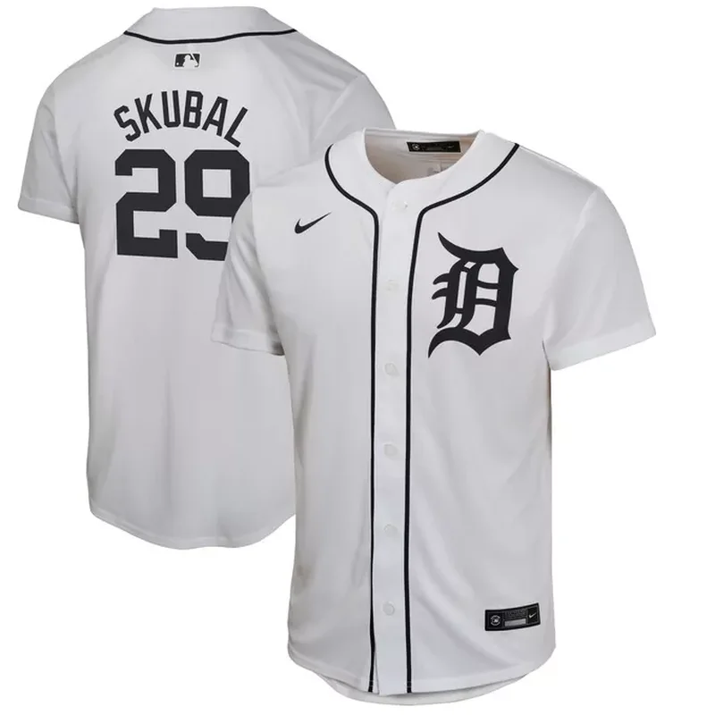 Riley Greene Detroit Tigers Womens Home Player Jersey White - Image 3