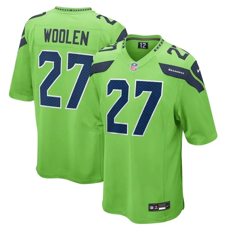 Devon Witherspoon Seattle Seahawks Vapor Fuse Jersey Navy - Image 2