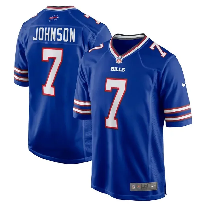 Christian Benford Buffalo Bills Game Jersey Royal - Image 2