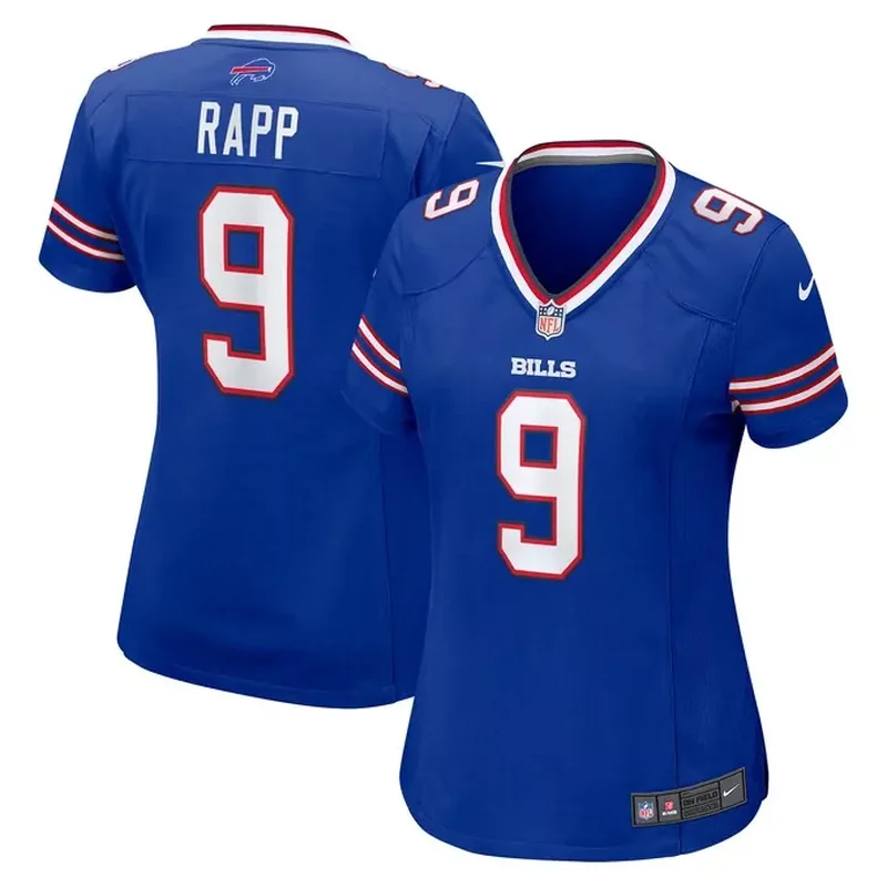 Sam Martin Buffalo Bills Womens Game Player Jersey Royal - Image 3