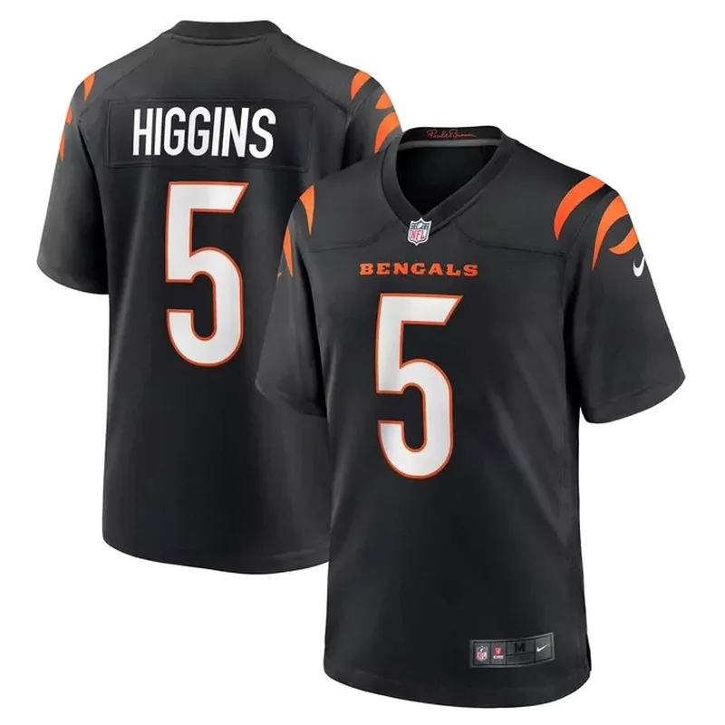 Joe Burrow Cincinnati Bengals Game Jersey Orange - Image 4
