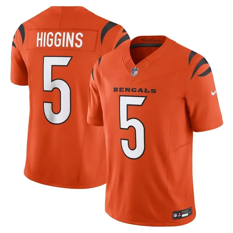 Ickey Woods Cincinnati Bengals Womens Retired Player Game Jersey Black - Image 5