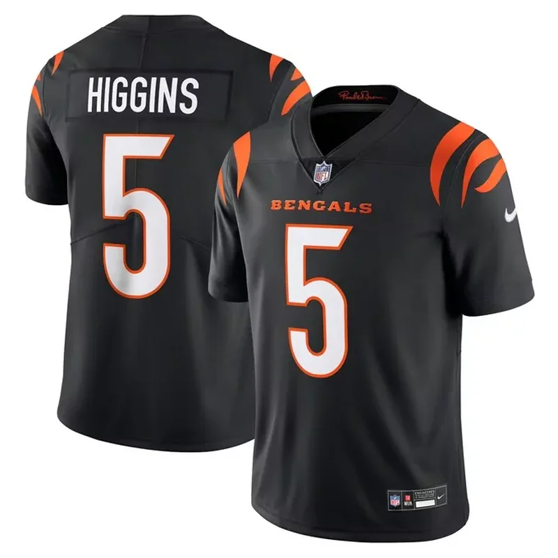 Tee Higgins Cincinnati Bengals Vapor Untouchable Jersey Black