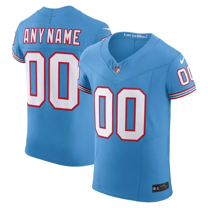 Eddie George Tennessee Titans Womens Game Retired Player Jersey Navy - Image 3