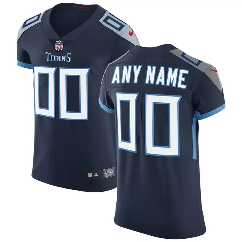 Vince Young Tennessee Titans Womens Game Retired Player Jersey Navy - Image 2