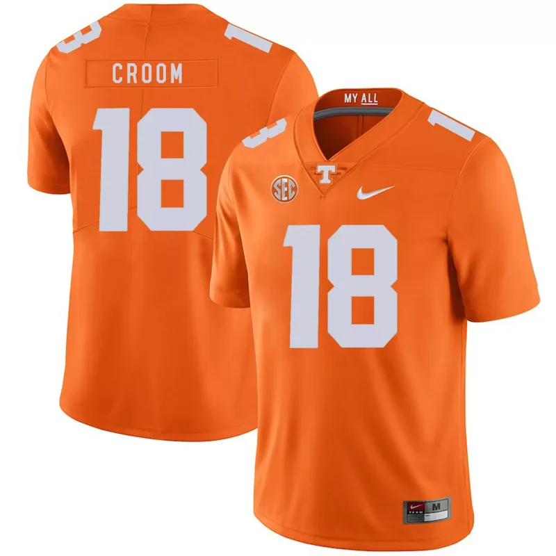 Tennessee Volunteers 14 Eric Berry Orange College Jersey - Image 5
