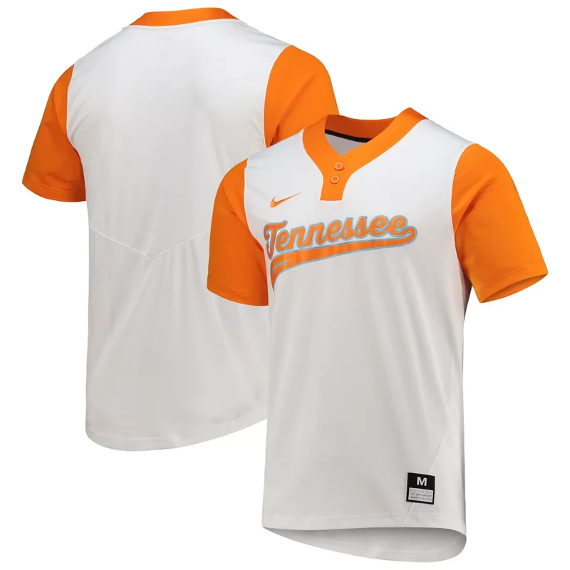 Tennessee Volunteers Retro Basketball Jersey - White - Image 3