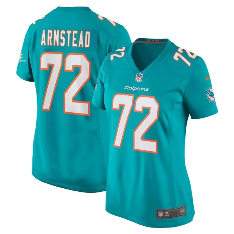 Jake Bailey Miami Dolphins Game Player Jersey Aqua - Image 4