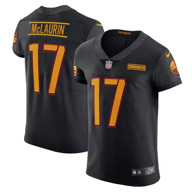 Terry McLaurin Washington Commanders Alternate Vapor Elite Jersey Black
