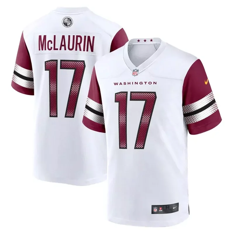 Terry McLaurin Washington Commanders Game Jersey White