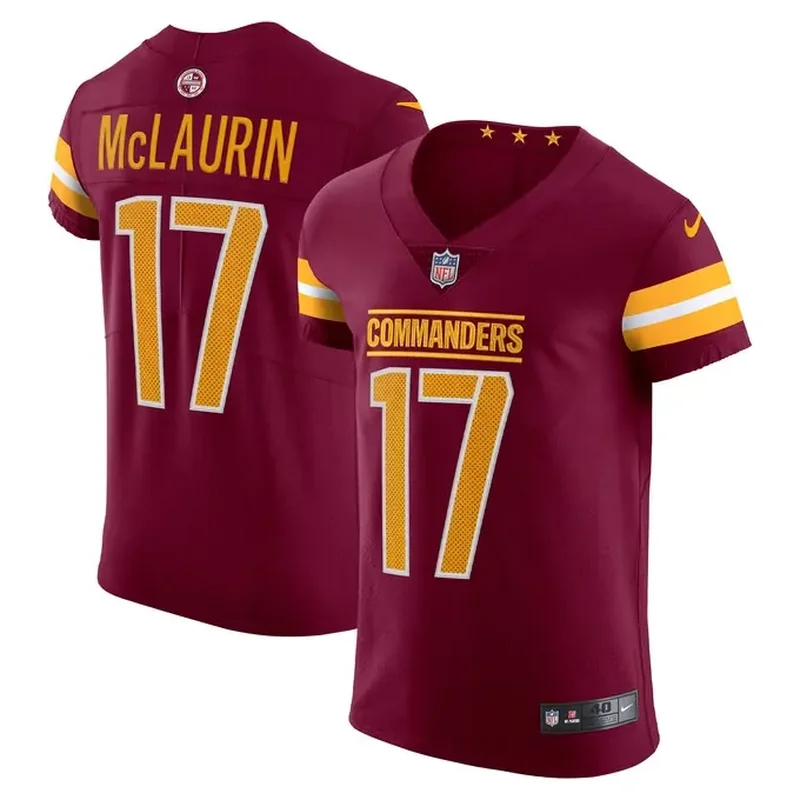 Kamren Curl Washington Commanders Game Jersey White - Image 4