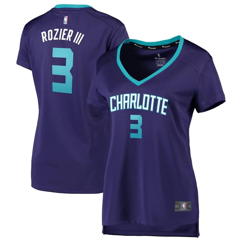 Larry Johnson Charlotte Hornets 1992-93 Hardwood Classics Jersey - Teal NBA - Image 5