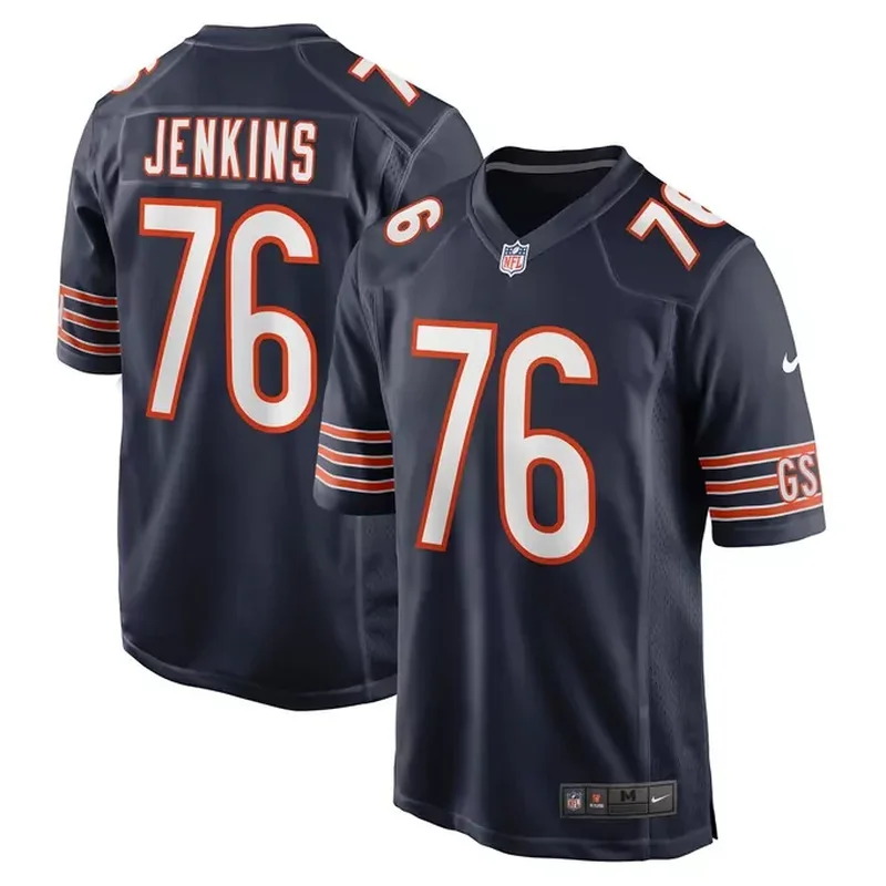 Justin Fields Chicago Bears Inverted Game Jersey Gray - Image 2