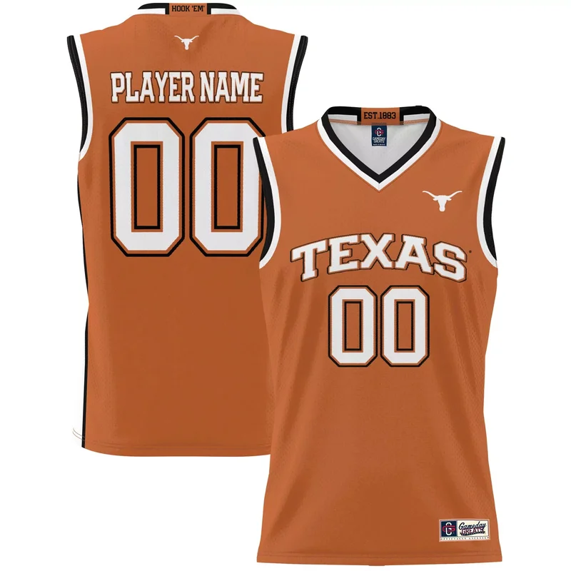 Texas Longhorns Gameday Greats Nil Pick-a-player Football Fashion Jersey - White - Image 4