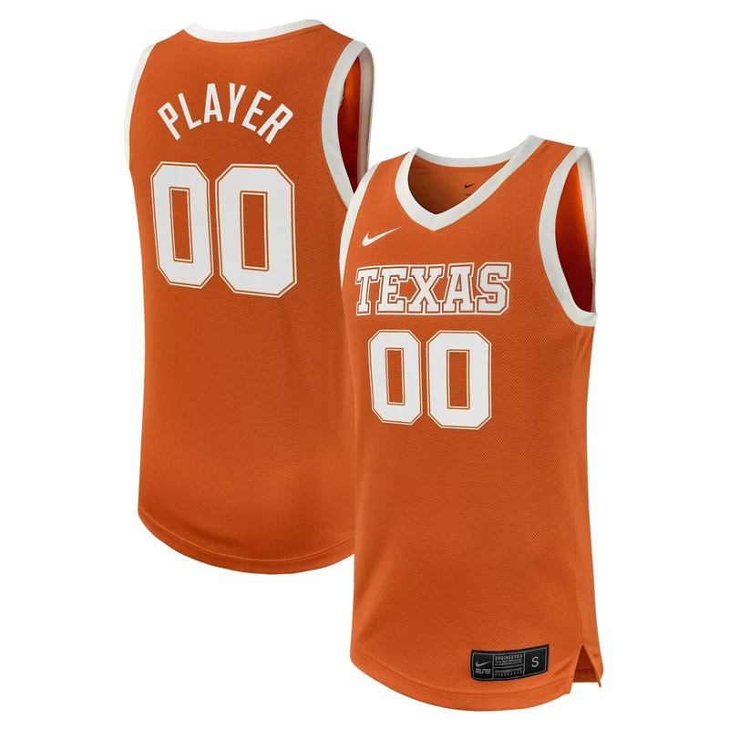 Texas Longhorns Pick-a-player Nil Jersey - Texas Orange - Image 4