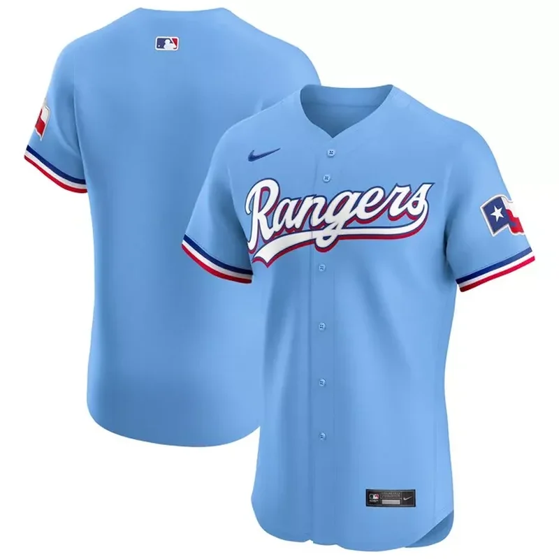 Nolan Ryan Texas Rangers 1989 Cooperstown Collection Mesh Batting Practice Jersey Royal - Image 5