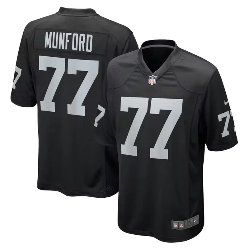 Malcolm Koonce Las Vegas Raiders Womens Game Jersey Black - Image 3