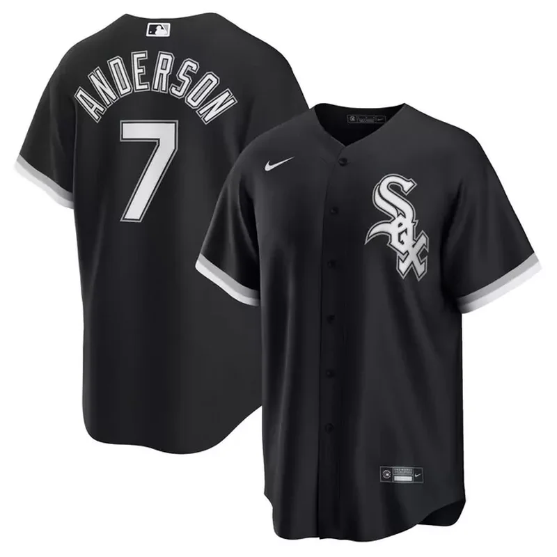 Chicago White Sox Home Pick-A-Player Retired Roster Jersey White - Image 2
