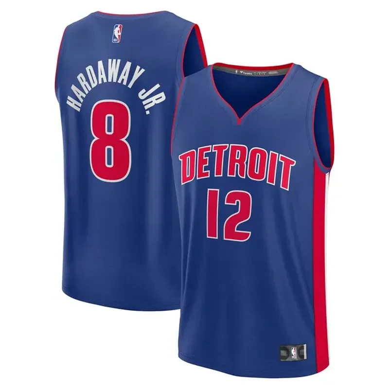 Tim Hardaway Jr Detroit Pistons Fast Break Player Jersey Icon Edition Blue