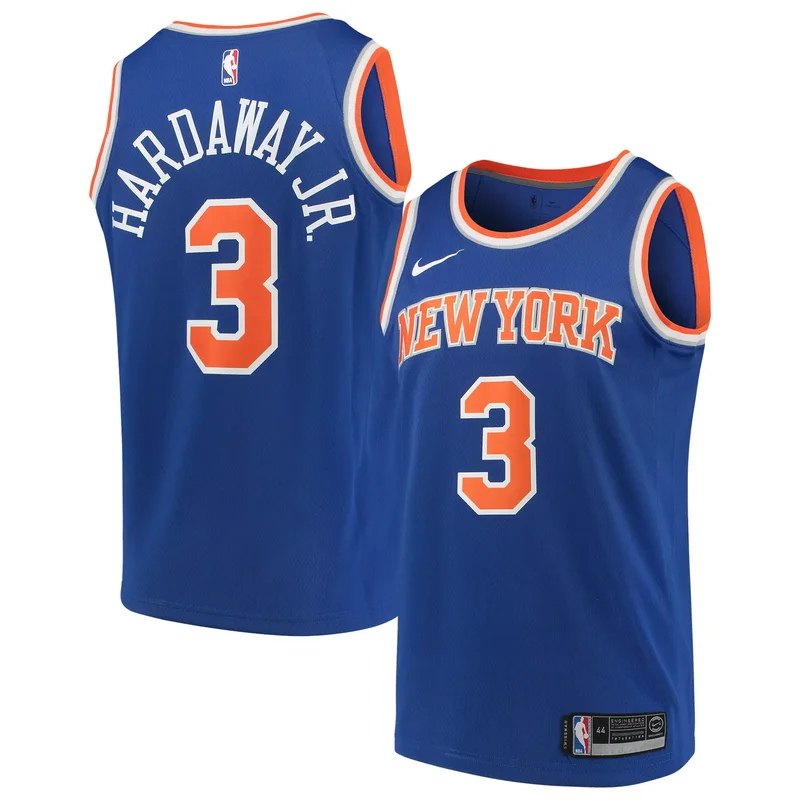 Tim Hardaway Jr. New York Knicks 2020/21 Jersey - Icon Edition - Blue NBA