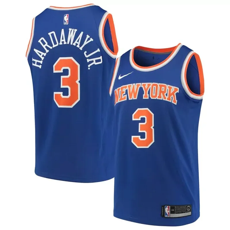 Tim Hardaway Jr New York Knicks Jersey Icon Edition Blue
