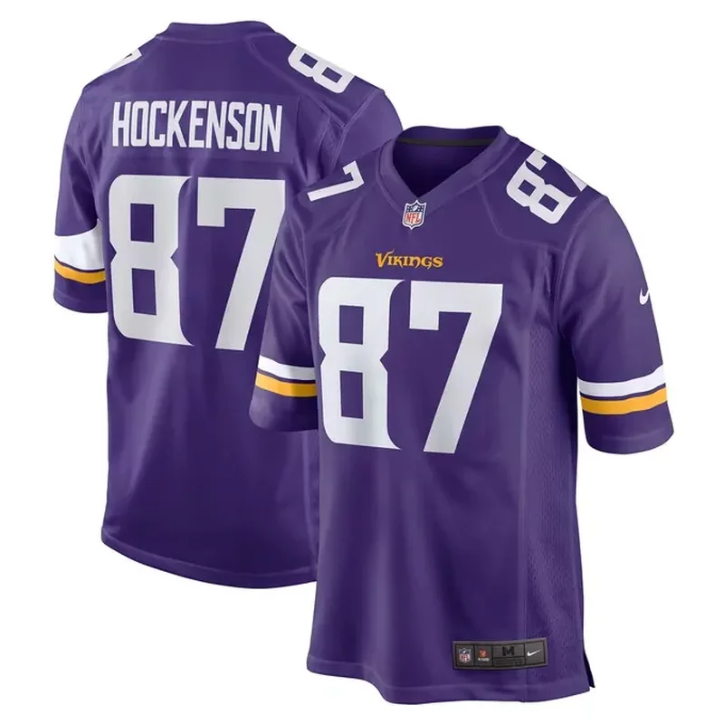 Minnesota Vikings Custom Game Jersey - Image 4