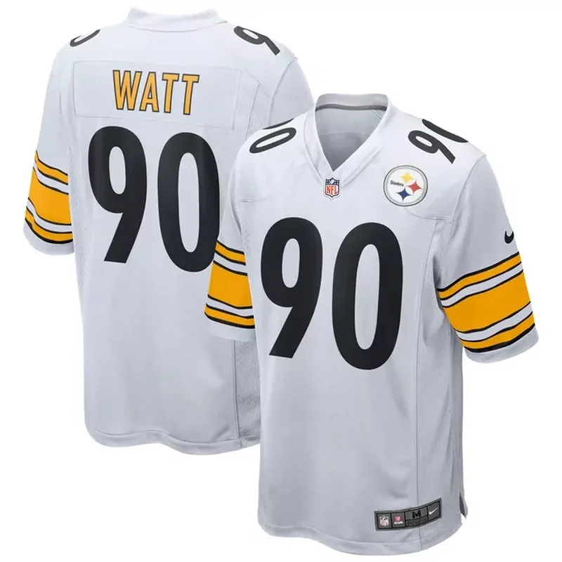 TJ Watt Pittsburgh Steelers Game Jersey White