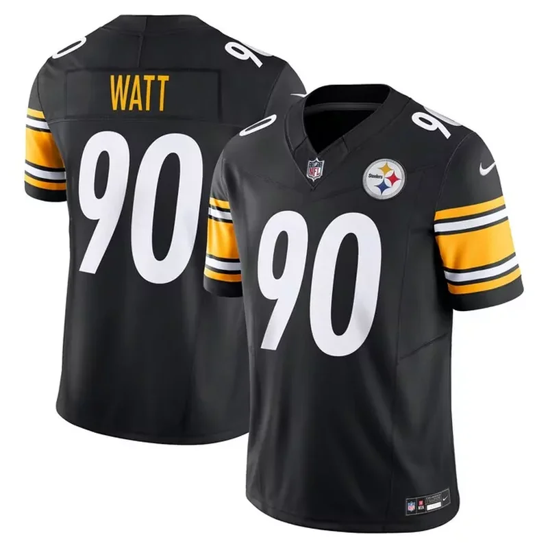 Russell Wilson Pittsburgh Steelers Game Jersey Black - Image 5