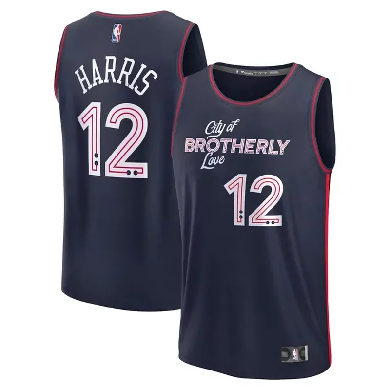 Joel Embiid Philadelphia 76ers Fast Break Player Jersey Icon Edition Royal - Image 4