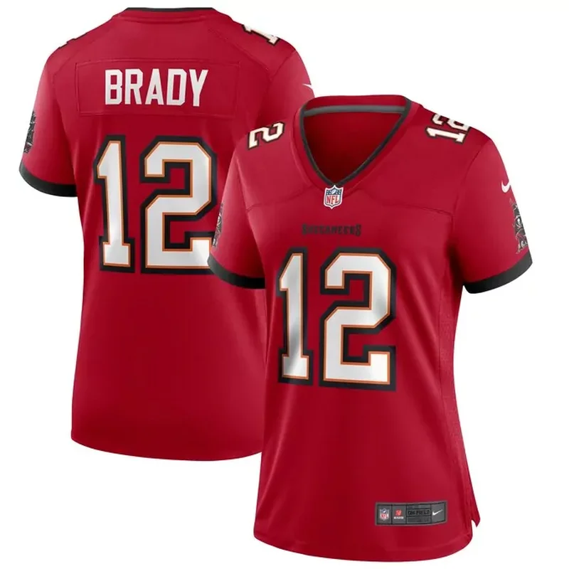 Tom Brady Tampa Bay Buccaneers Womens Game Jersey Red