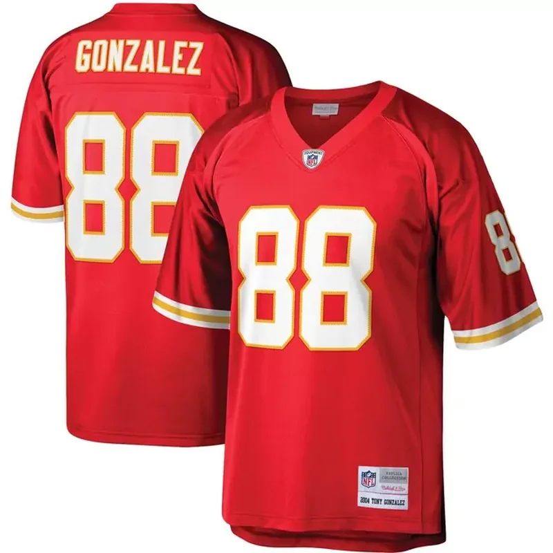 Tony Gonzalez Kansas City Chiefs Legacy Jersey Red