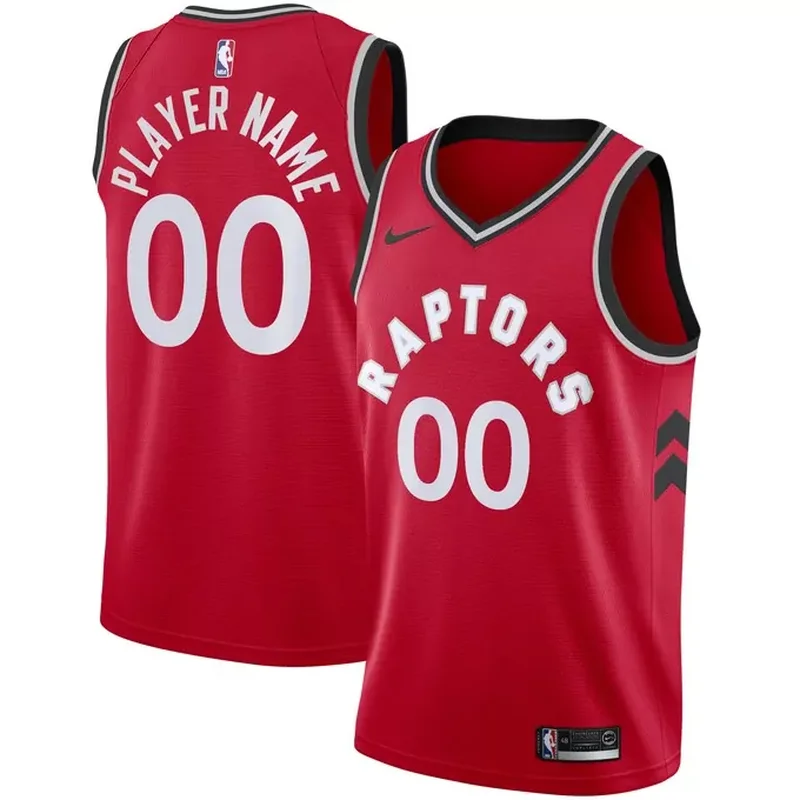 Toronto Raptors 2020/21 Custom Jersey Icon Edition Red