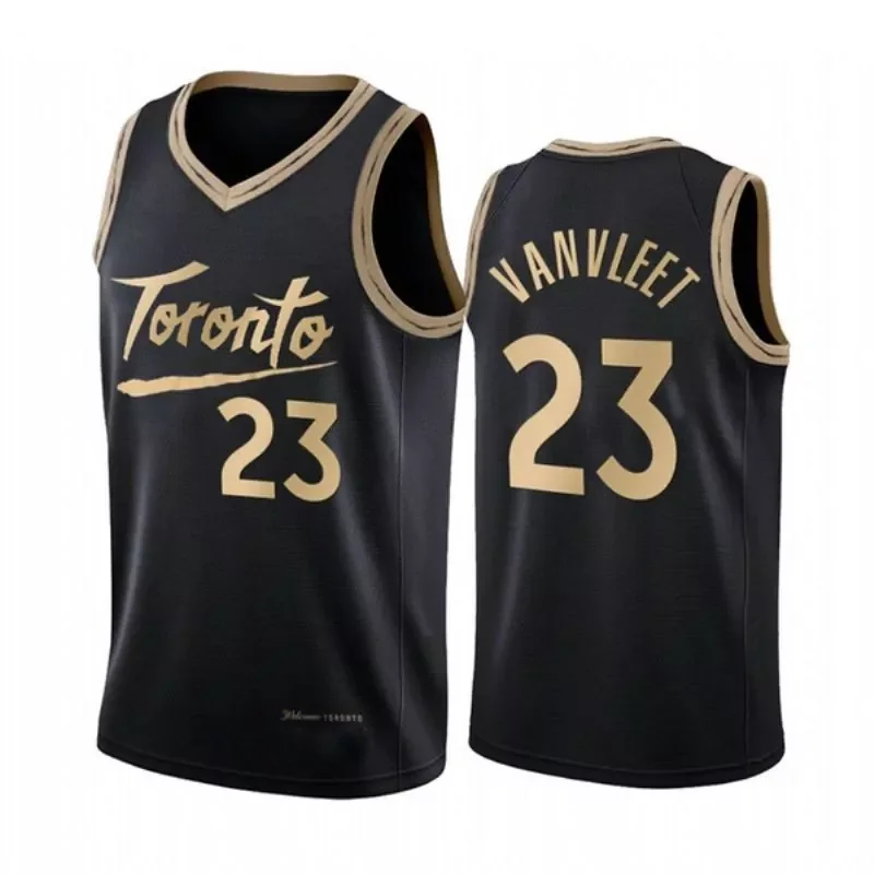 Toronto Raptors Fred Vanvleet #23 2020 NBA Black Jersey