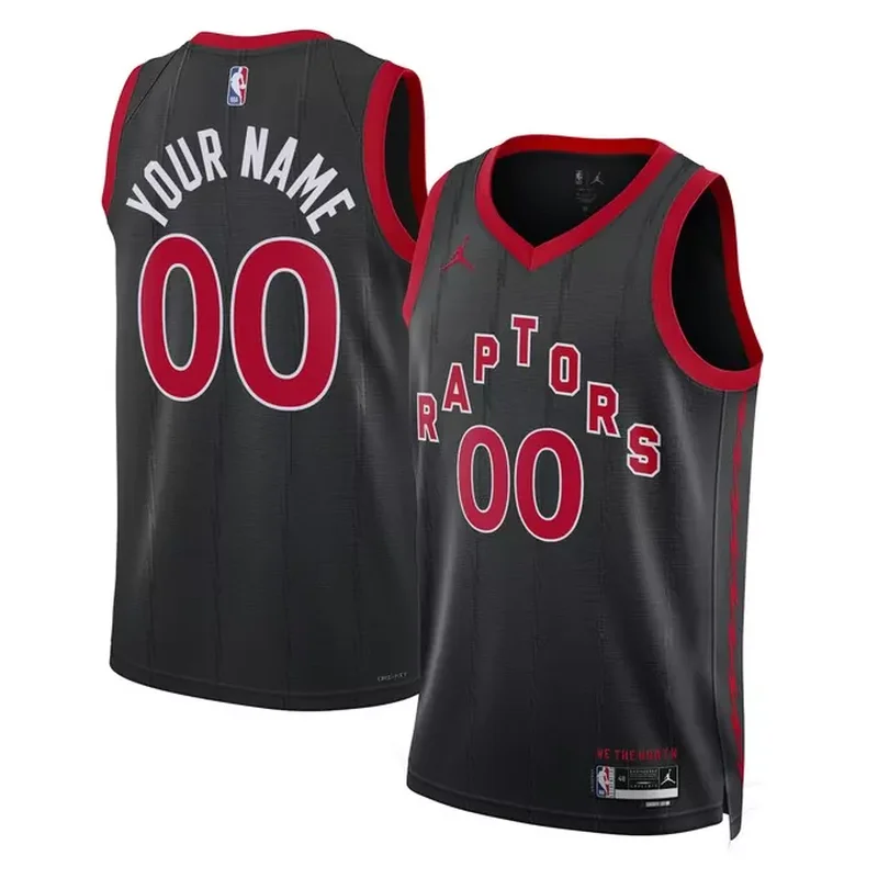 Immanuel Quickley Toronto Raptors Fast Break Player Jersey Icon Edition Red - Image 3