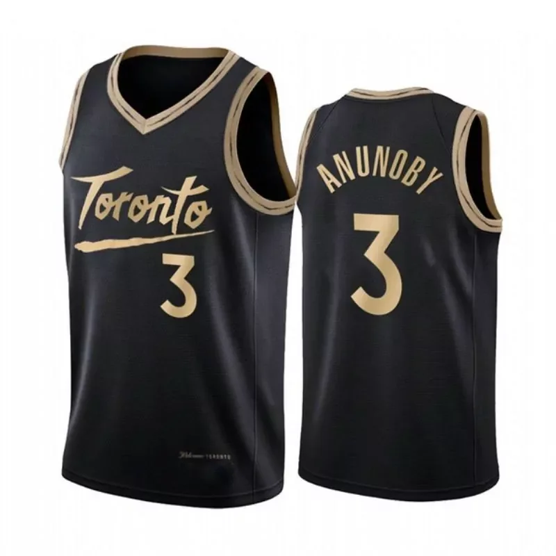 Toronto Raptors Og Anunoby #3 2020 NBA New Arrival White Jersey - Image 5