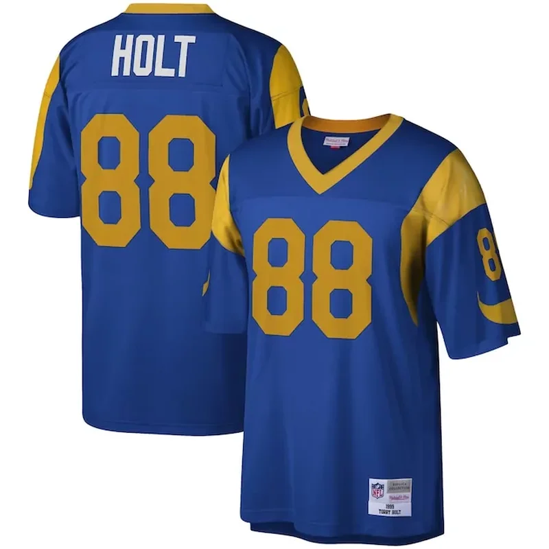 Los Angeles Rams Custom Game Jersey Royal - Image 3