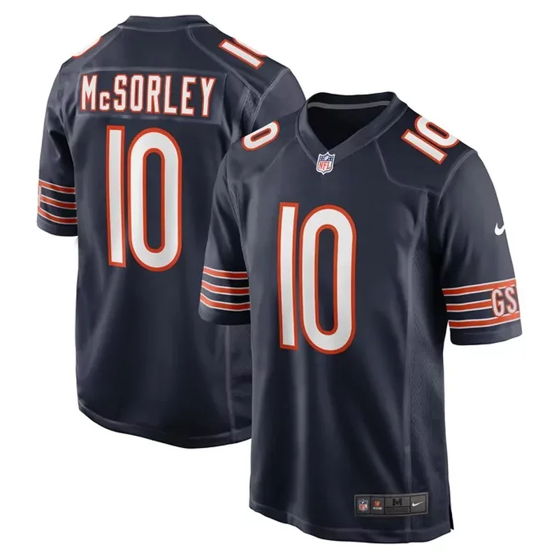 Ryan Bates Chicago Bears Womens Game Jersey Navy - Image 4