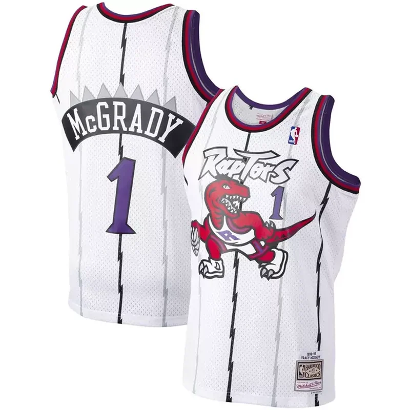 Tracy McGrady Toronto Raptors 1998/99 Classics Jersey White