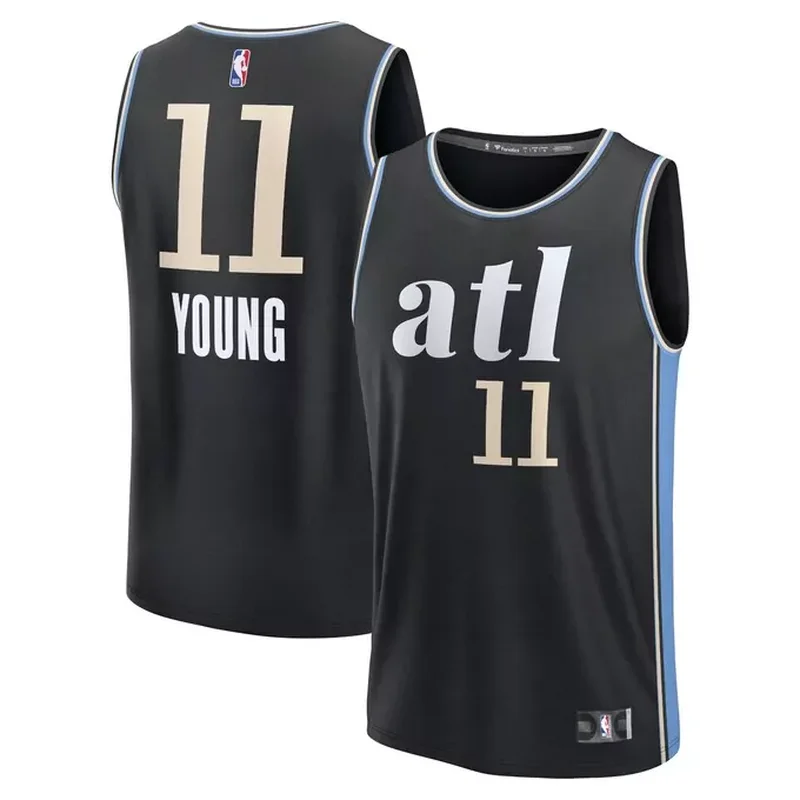 Trae Young Atlanta Hawks Fast Break Jersey Icon Edition Red - Image 2