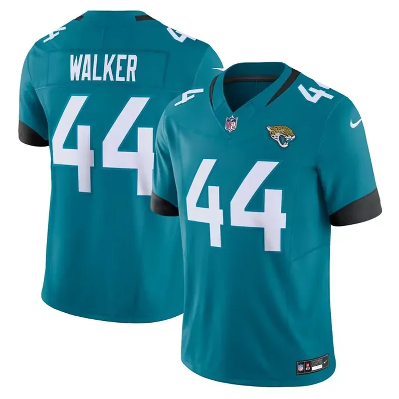 Travon Walker Jacksonville Jaguars Vapor Fuse Jersey Teal
