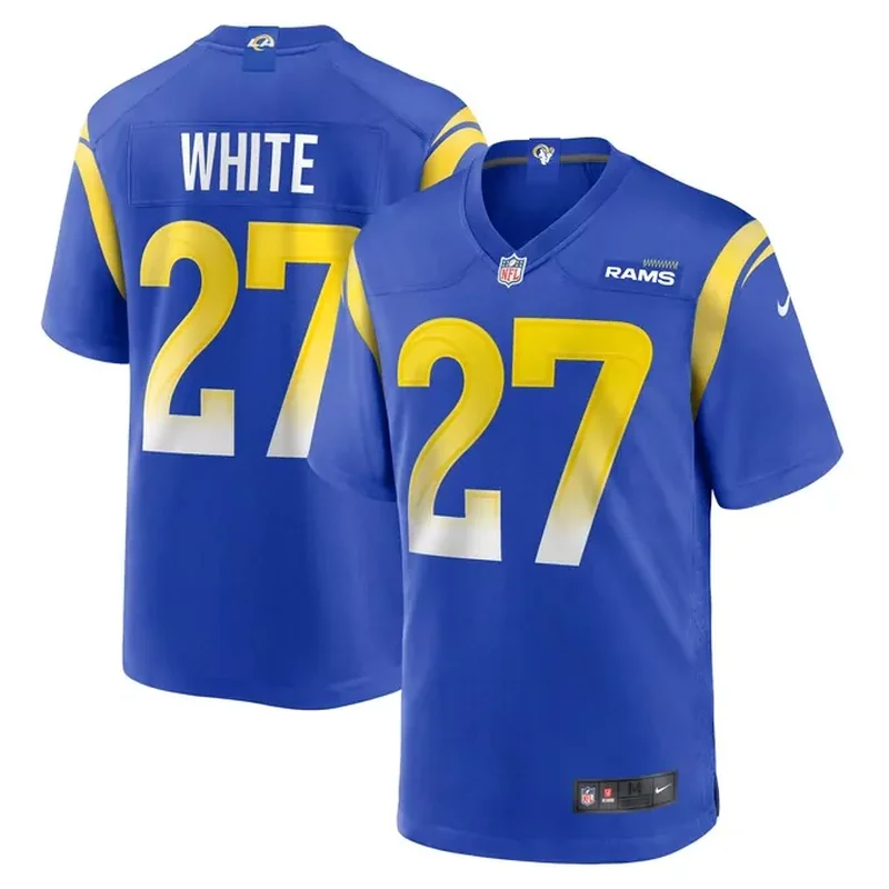 TreDavious White Los Angeles Rams Team Game Jersey Royal