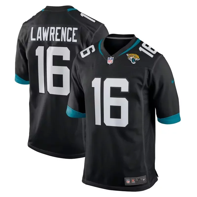 Trevor Lawrence Jacksonville Jaguars Womens Prowler Throwback Game Jersey Teal - Image 4