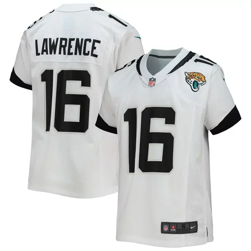 Trevor Lawrence Jacksonville Jaguars Game Jersey White