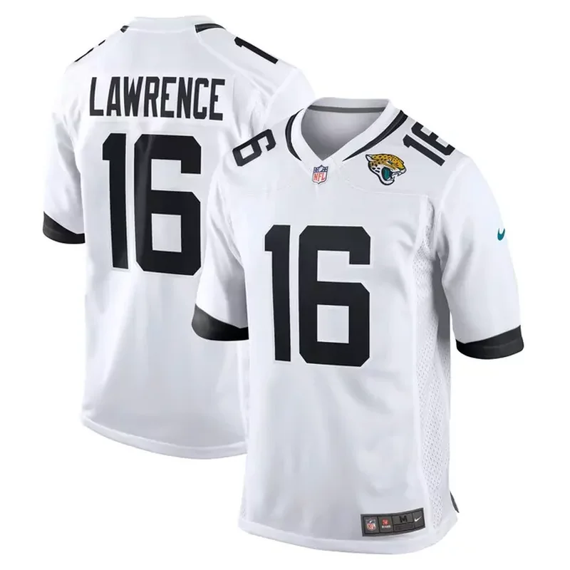 Trevor Lawrence Jacksonville Jaguars White Game Jersey White